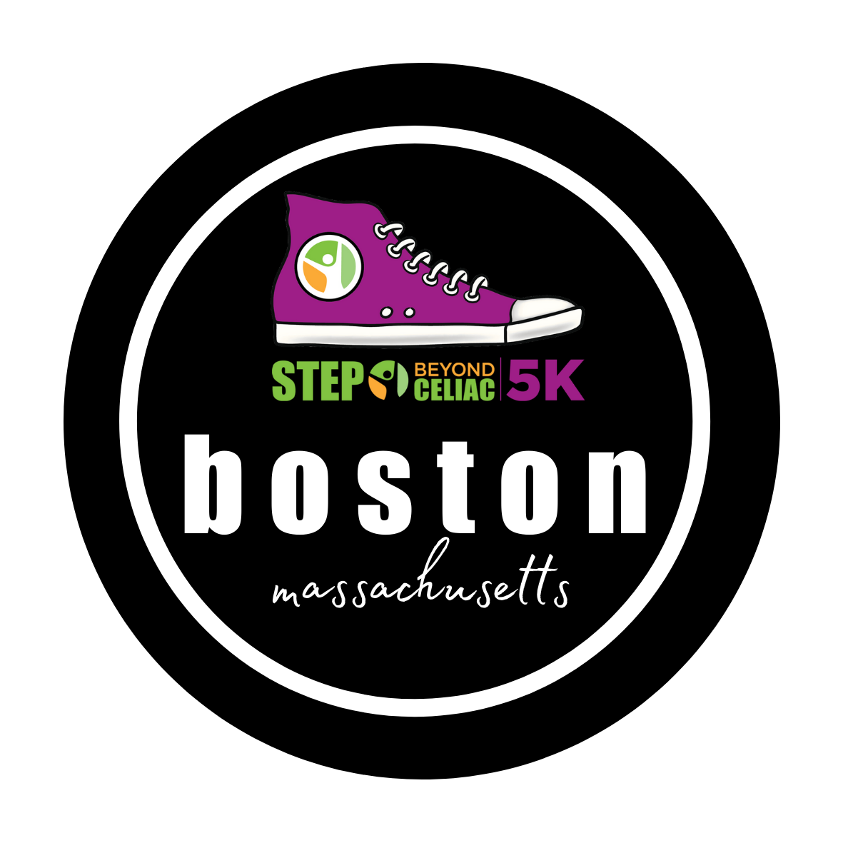 Step Beyond Celiac 5K participants are encouraged to run or walk in as many events as they can wherever they are. A commemorative T-shirt and city-specific stickers - including special three- and five-city tour stickers for those registering for multiple events - are available. The T-shirt deadline for the Boston virtual Step Beyond Celiac 5K is August 1.