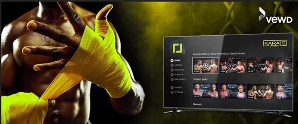 Karate Combat is now on tens of millions of Smart TVs and devices powered by Vewd, the world’s largest Smart TV OTT software provider. The first martial arts-based sports app on the Vewd platform lets users watch all of Karate Combat's full contact events, live or on demand, from around the world. 