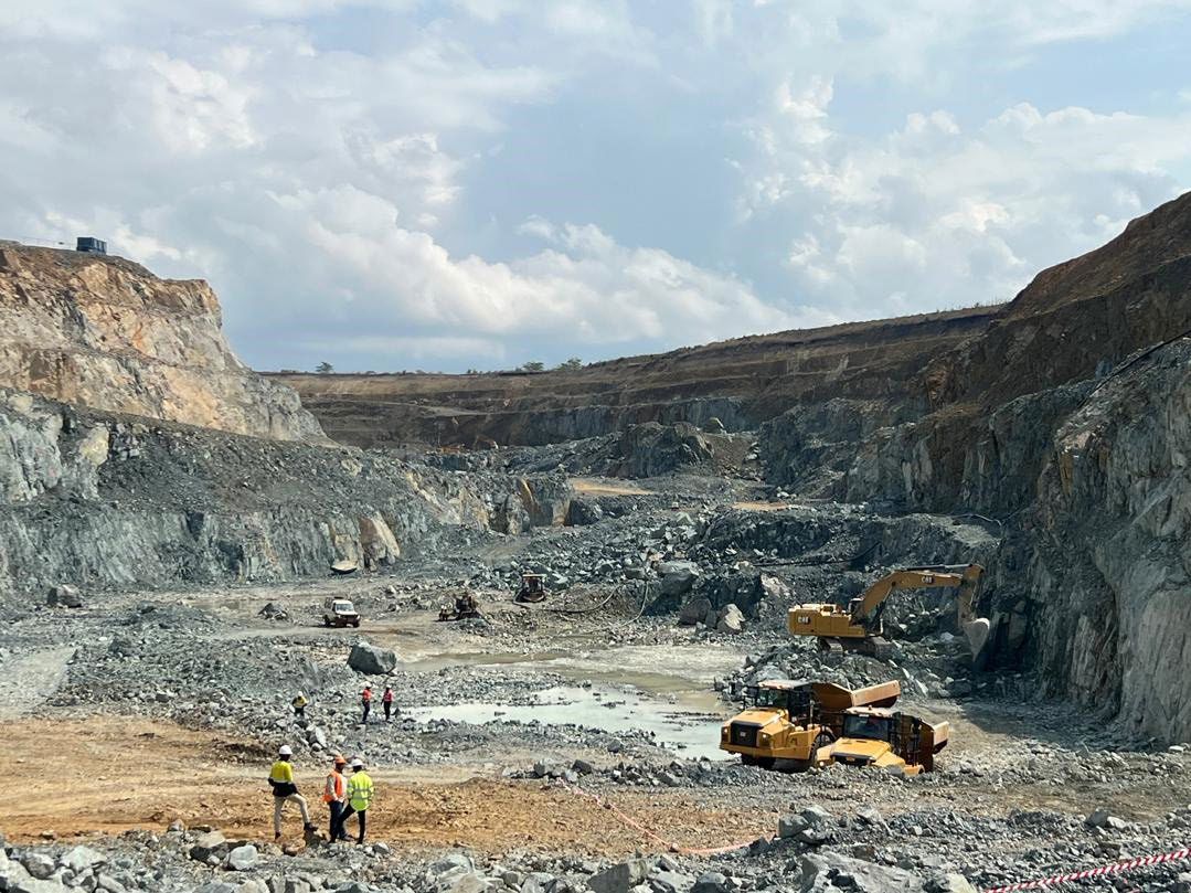 Figure 1: Buckreef Gold’s Open Pit Mining Operations 