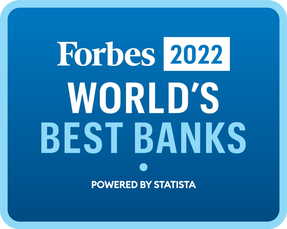 Forbes 2022 World's Best Banks
