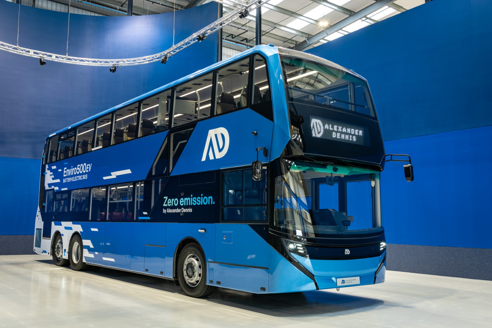 Лондонский автобус Alexander Dennis Enviro 400 внутри