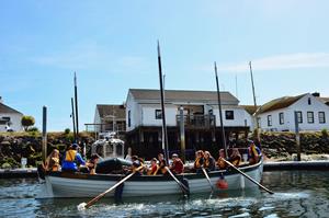 Port Townsend students in the Maritime Discovery Program. Photo credit: James Cook.