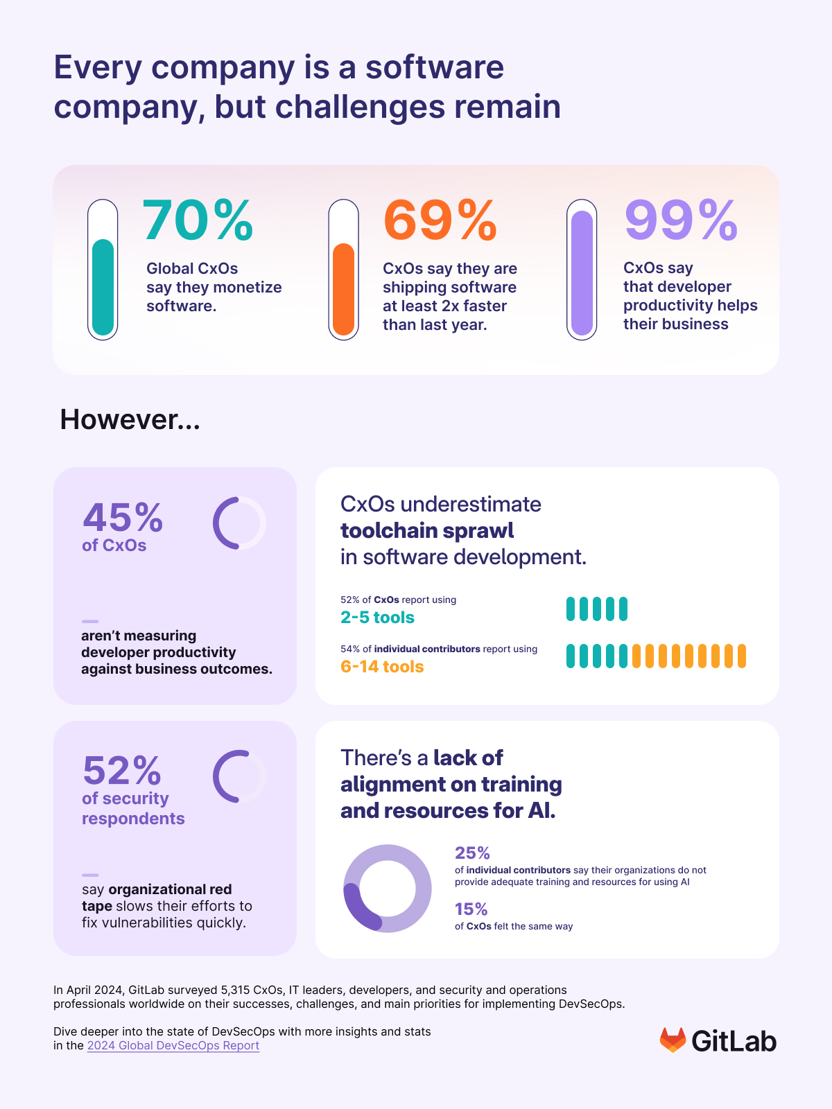 2024 Global DevSecOps Report Infographic