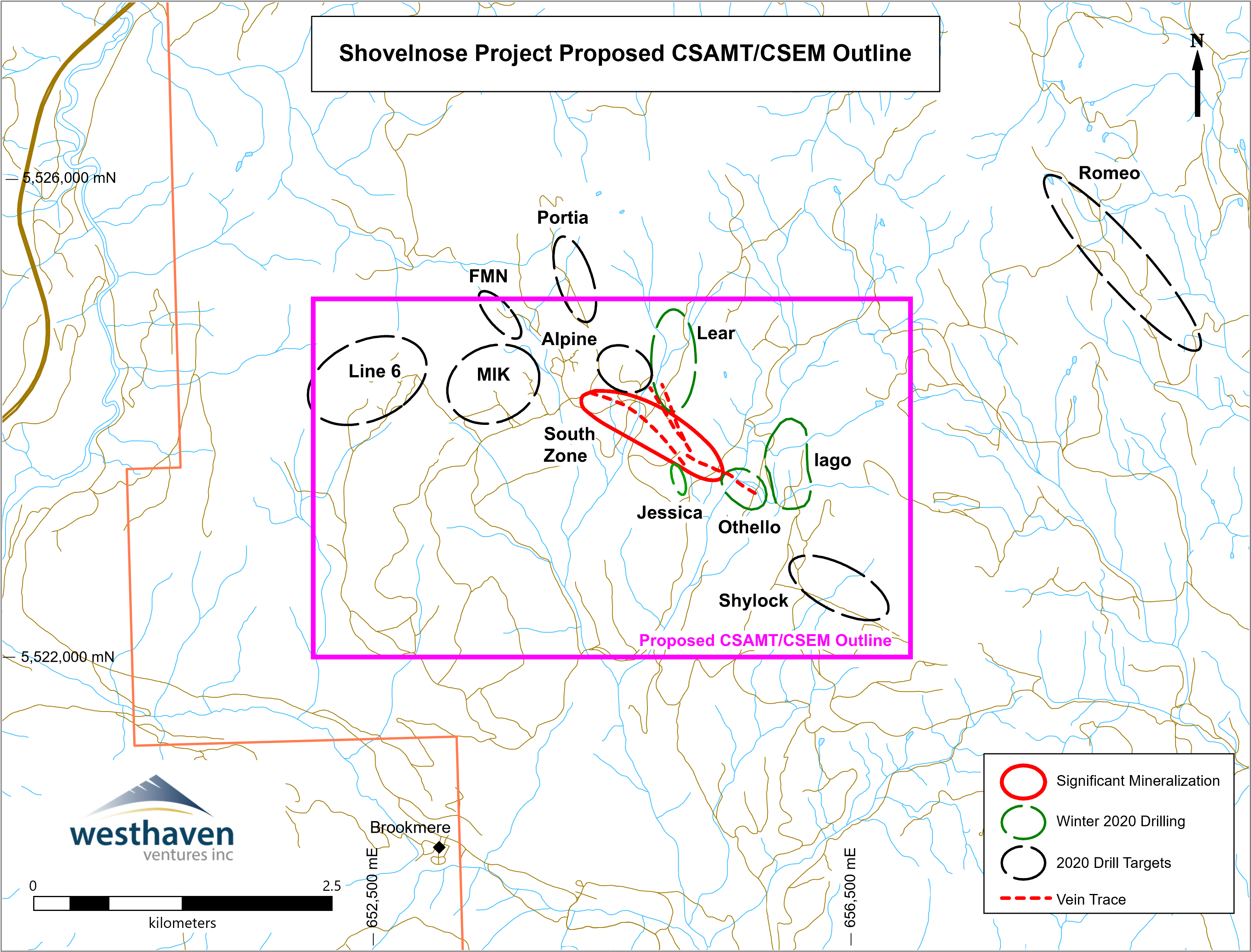 Shovelnose Project Proposed CSAMT/CSEM Outline