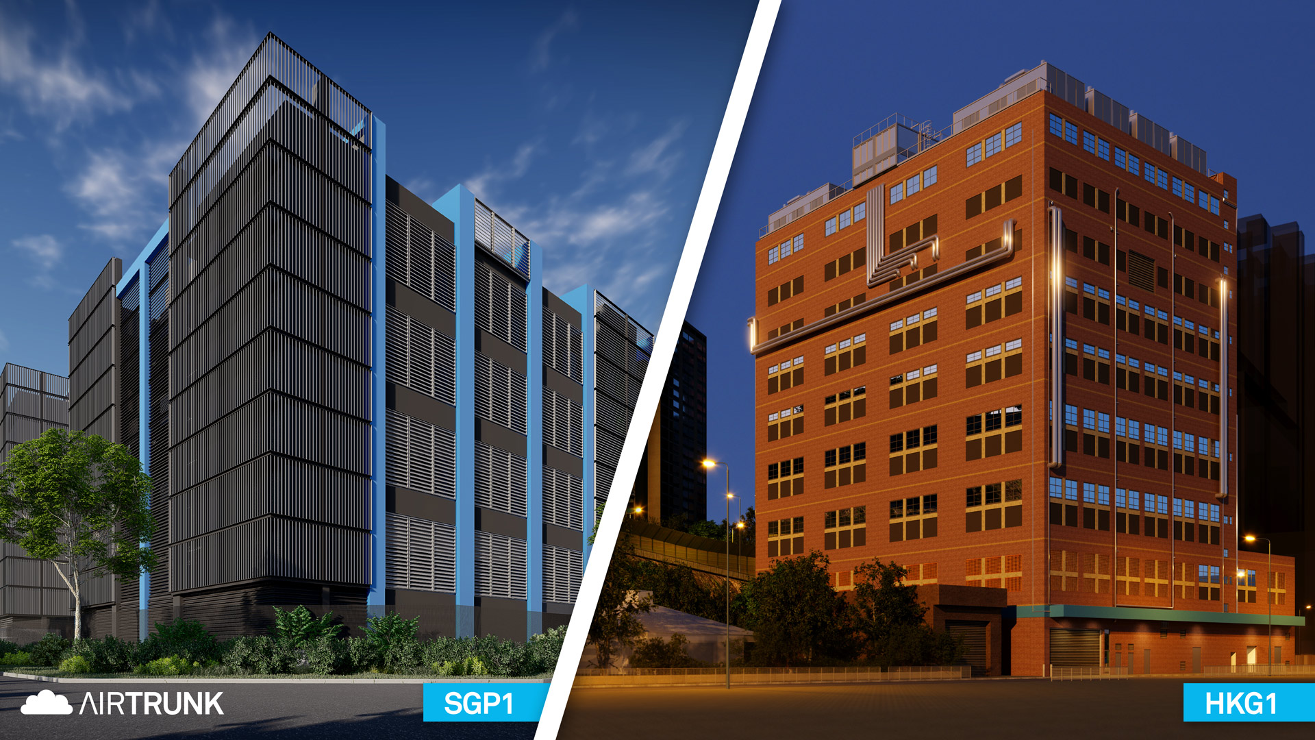 AirTrunk's two new APAC data centres