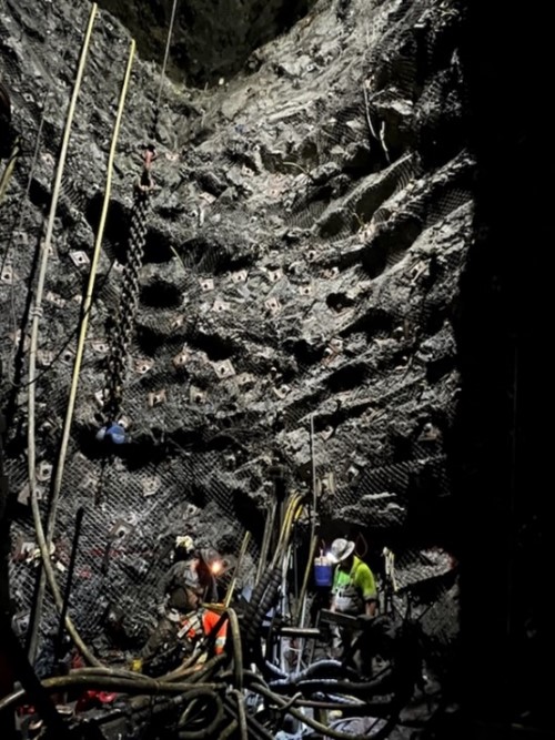 Coarse Ore Bin