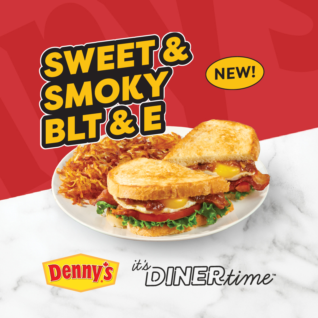 3. Sweet & Smoky BLT&E - Denny's Summer Feature Menu