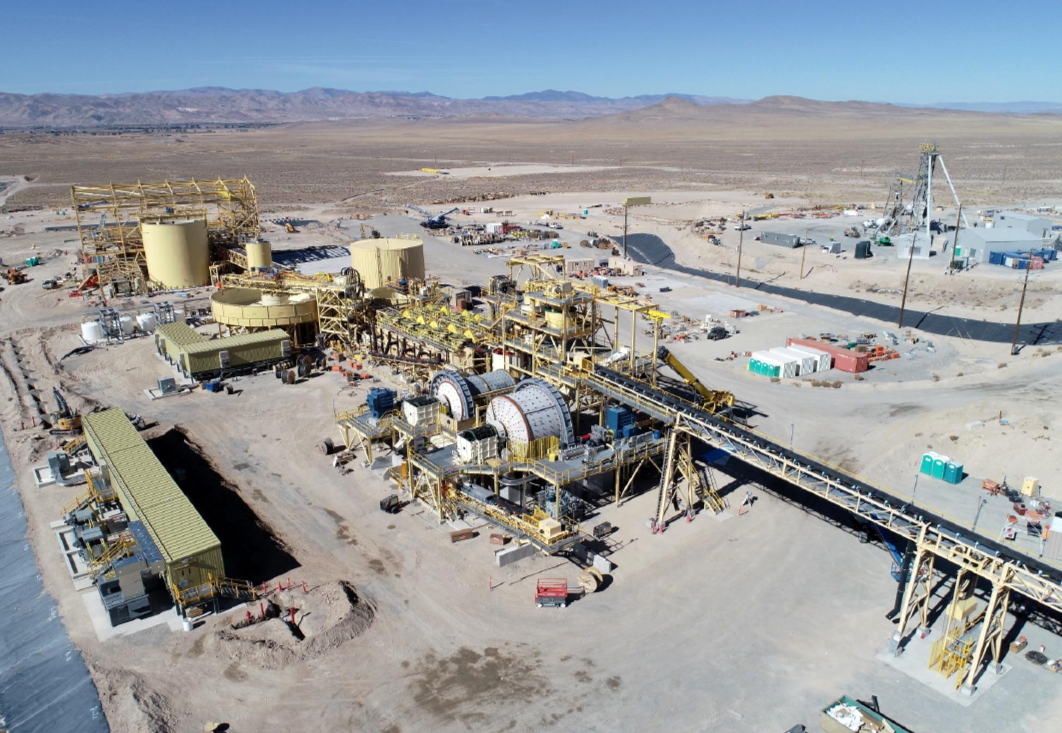 Pumpkin Hollow Process Plant and ENVS looking West