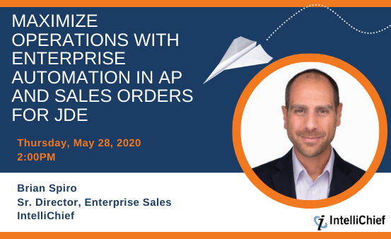 Maximize Operations With Enterprise Automation in AP and Sales Orders for JDE