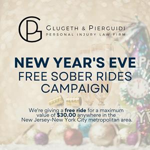 New Year Sober Rides Campaign from Glugeth & Pierguidi, P.C.