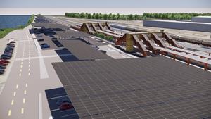 Construction Underway: Solar Array at Croton Harmon Train Station