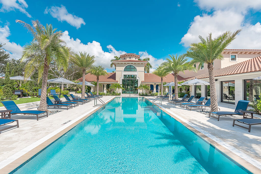 Swimming Pool 2 of 4 at Portofino Place Apartments in West Palm Beach Florida