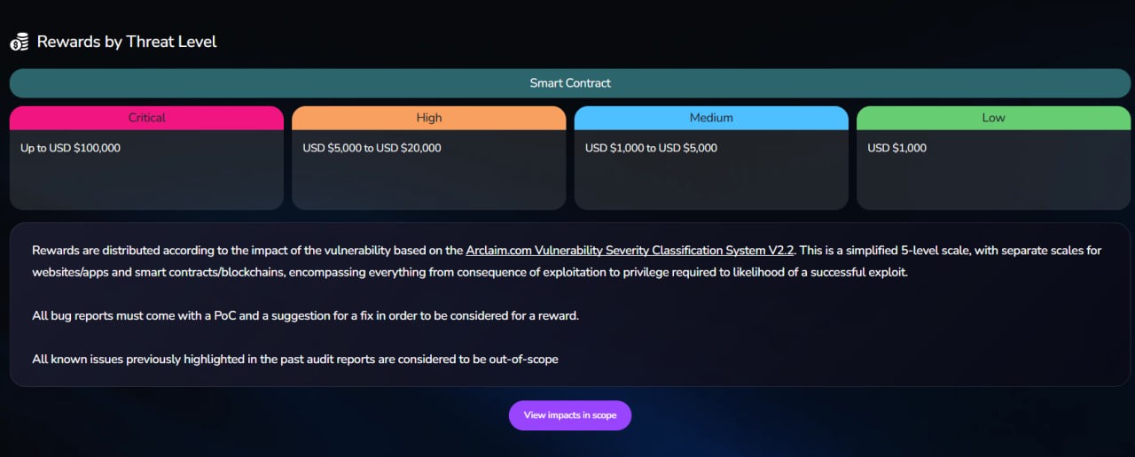 Arclaim - Bug Bounty Program
