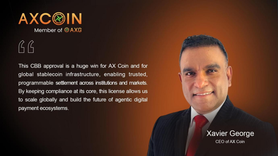 Nasdaq-Listed AXG Secures Bahrain’s First Stablecoin Issuer License to Target $250 Trillion Global Cross-Border Payments Market via On-Chain Channels5