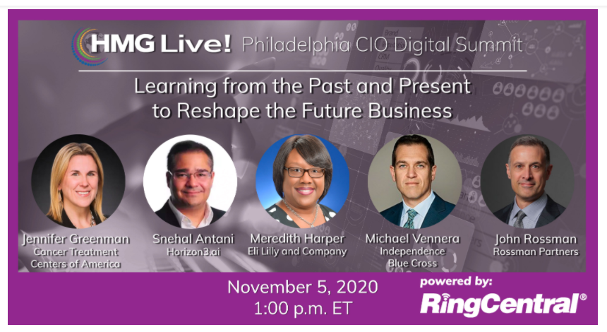 2020 HMG Live! Philadelphia CIO Executive Leadership Summit