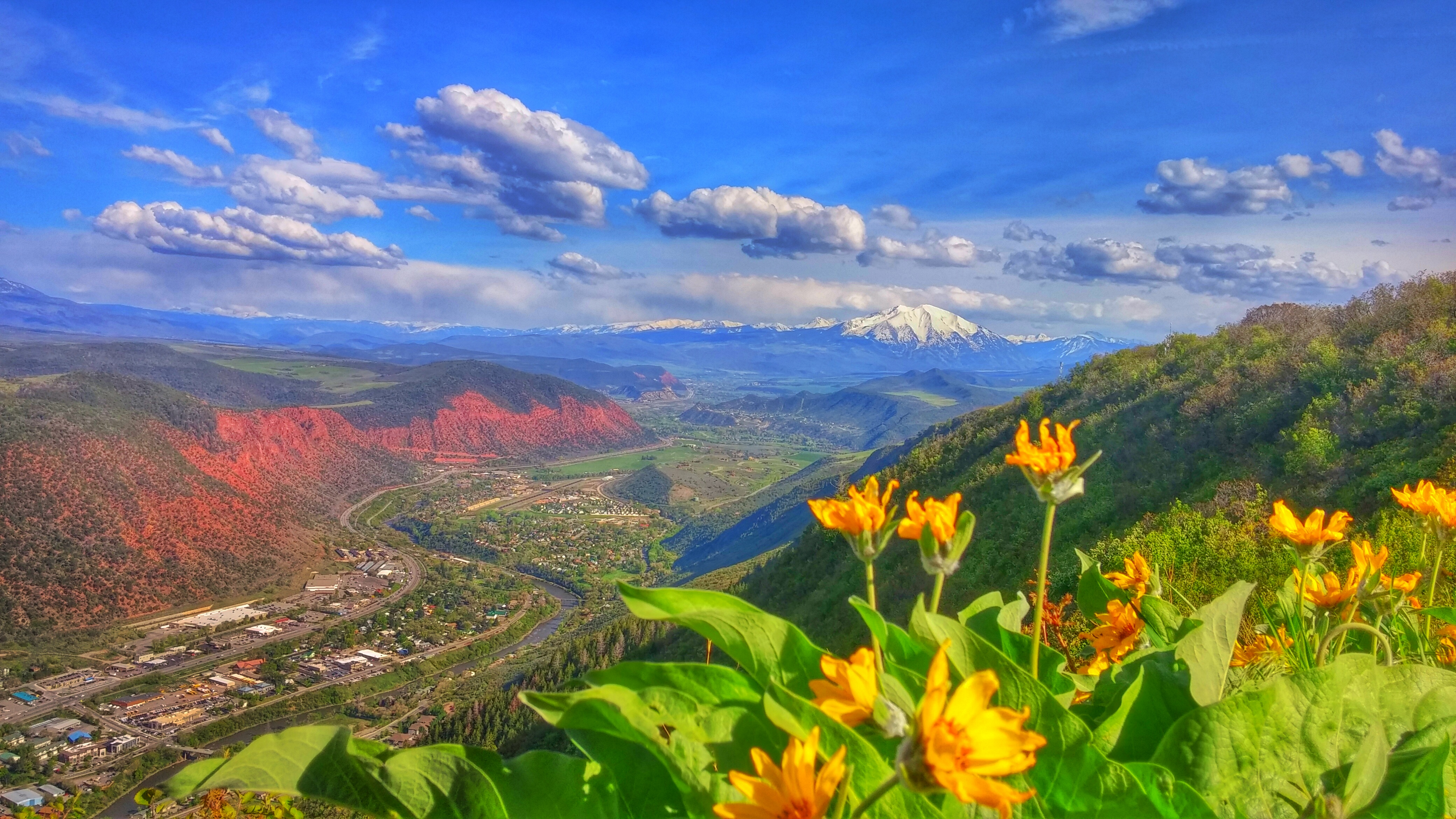 Summer View of Glenwood Springs 