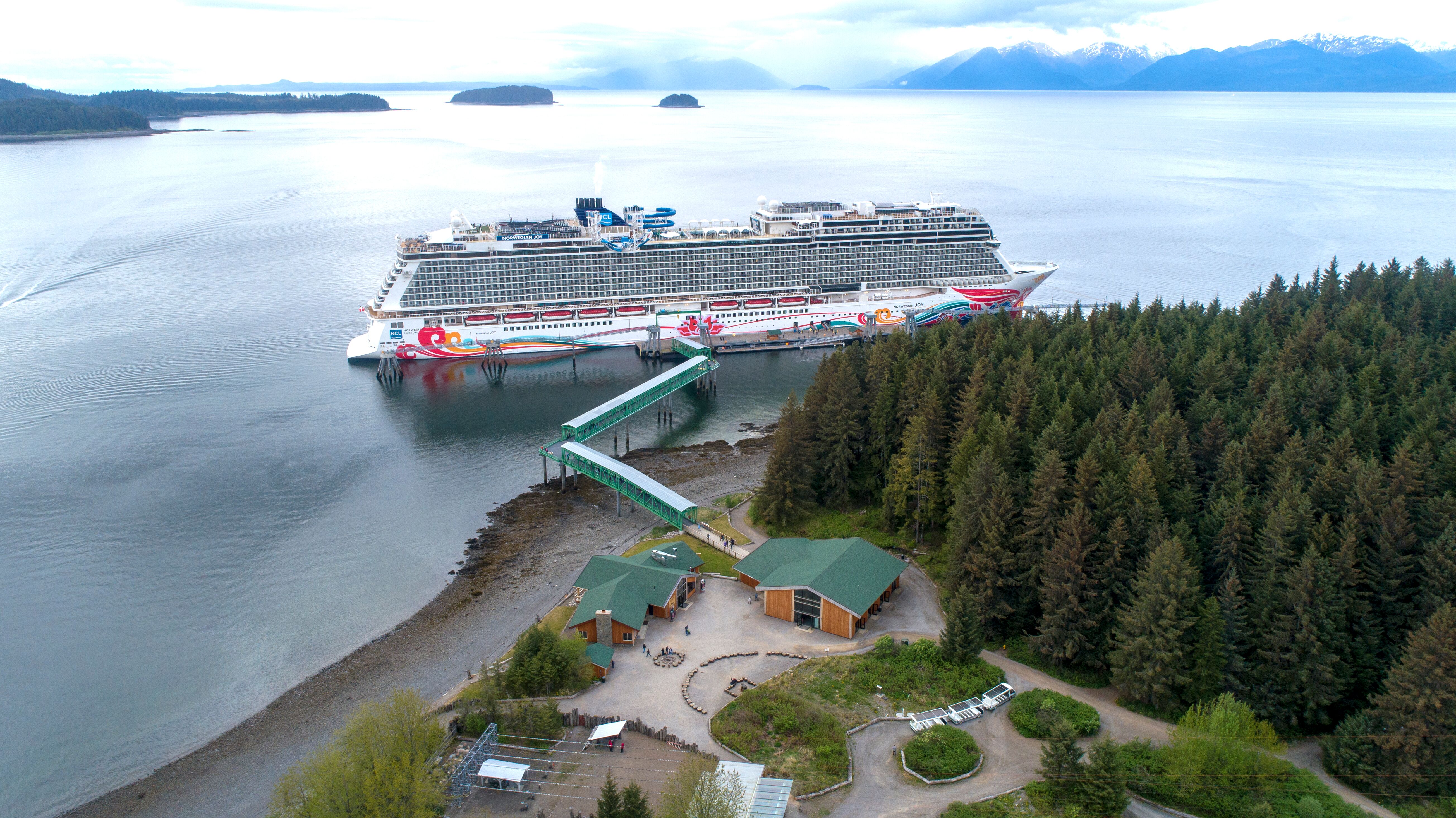 Norwegian Joy at Icy Strait Point