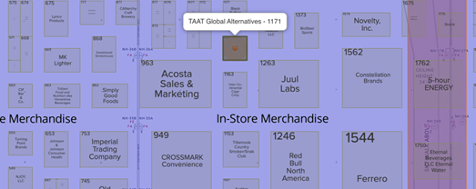 At the NACS Show 2022, the TAAT® booth is located in the North Hall near the booths of well-known global brands in the convenience category to include JUUL Labs and Red Bull North America. In addition to this presence at the NACS Show, TAAT® will be hosting two private events in resorts on the Las Vegas Strip for executives from the convenience industry.