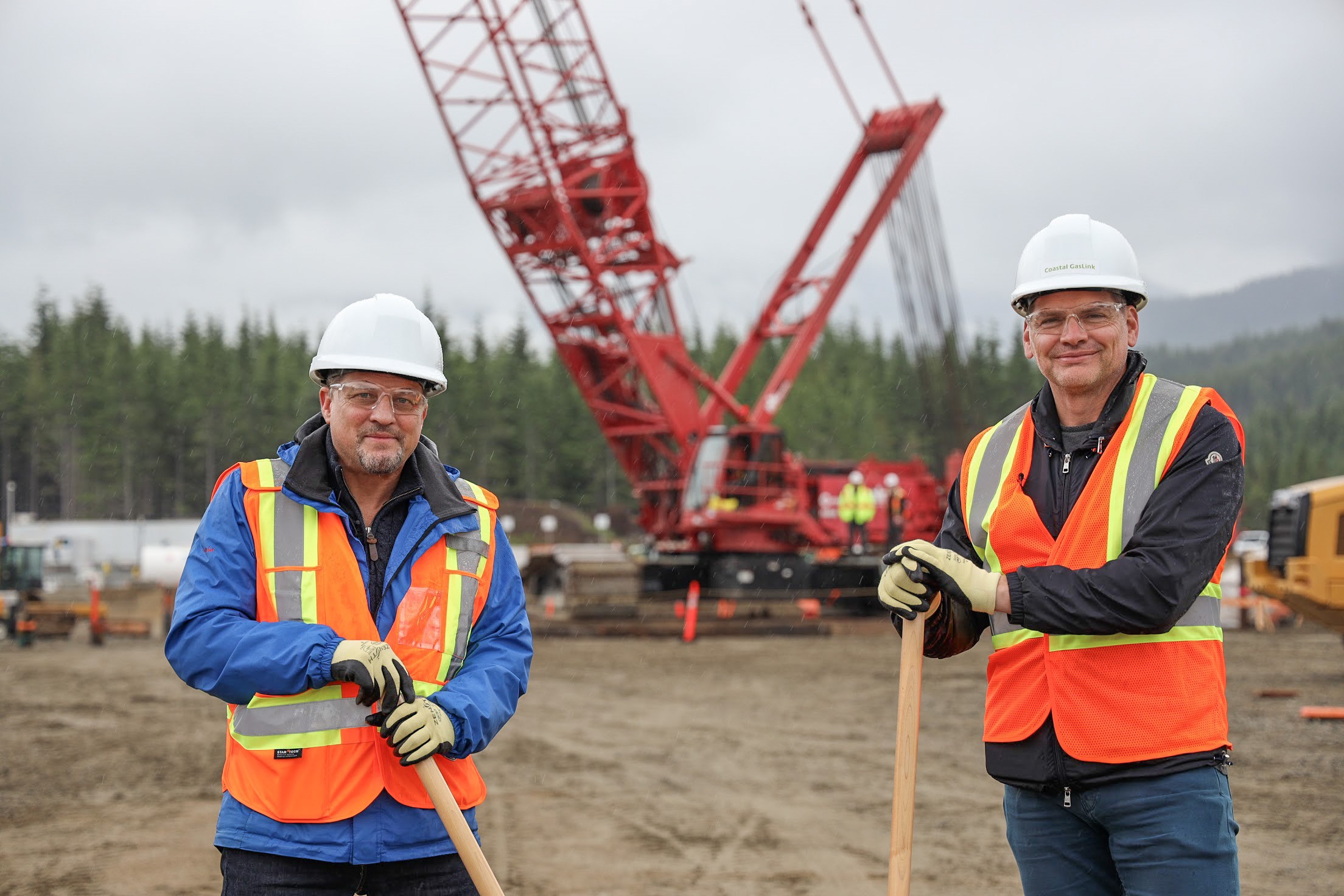 Coastal GasLink ground breaking event for the Kitimat Meter Station