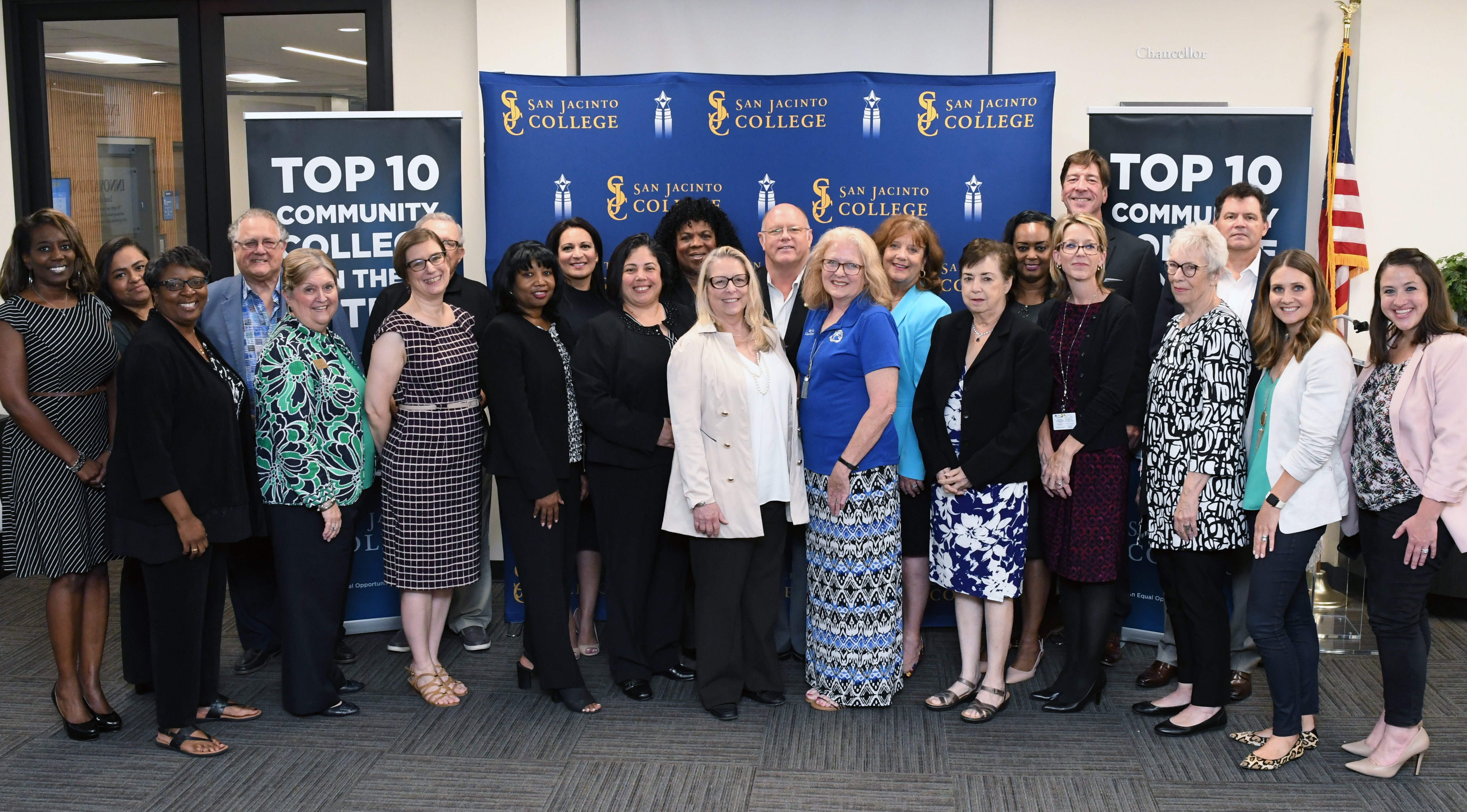 Elected officials and grant partners gathered for the announcement of a $12 million federal grant.