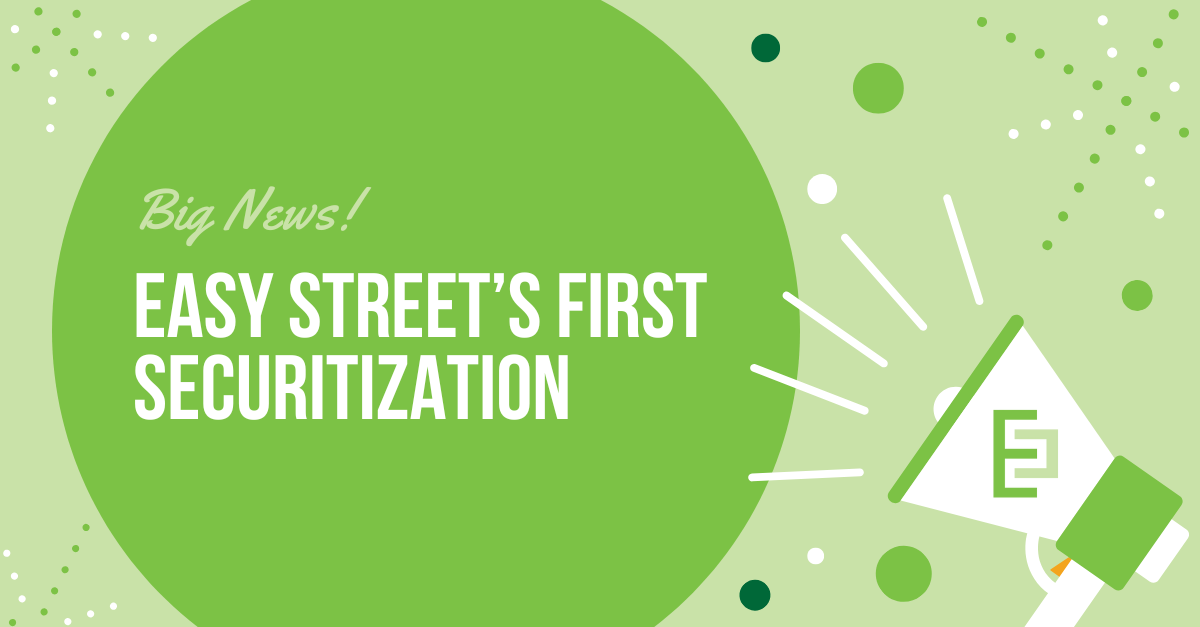 Easy Street Capital RTL securitization graphic 2025