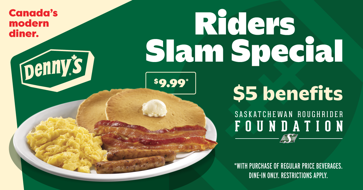 Riders Slam Special - Denny's Canada