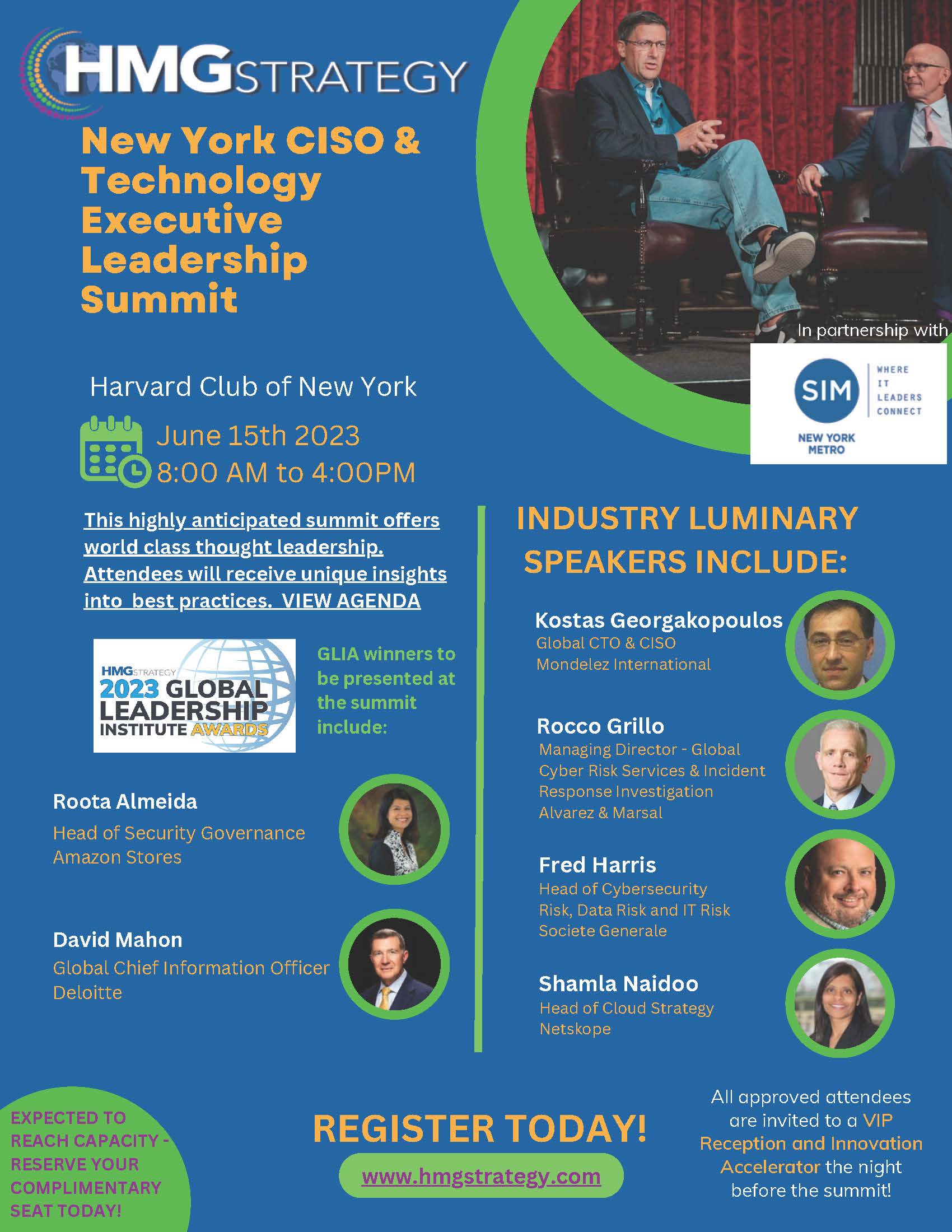 New York CISO2023 Invitation