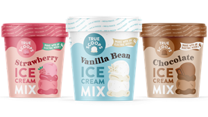 True Scoops' new DIY ice cream pints slated to hit hit shelves in time for that first summer scoop.
