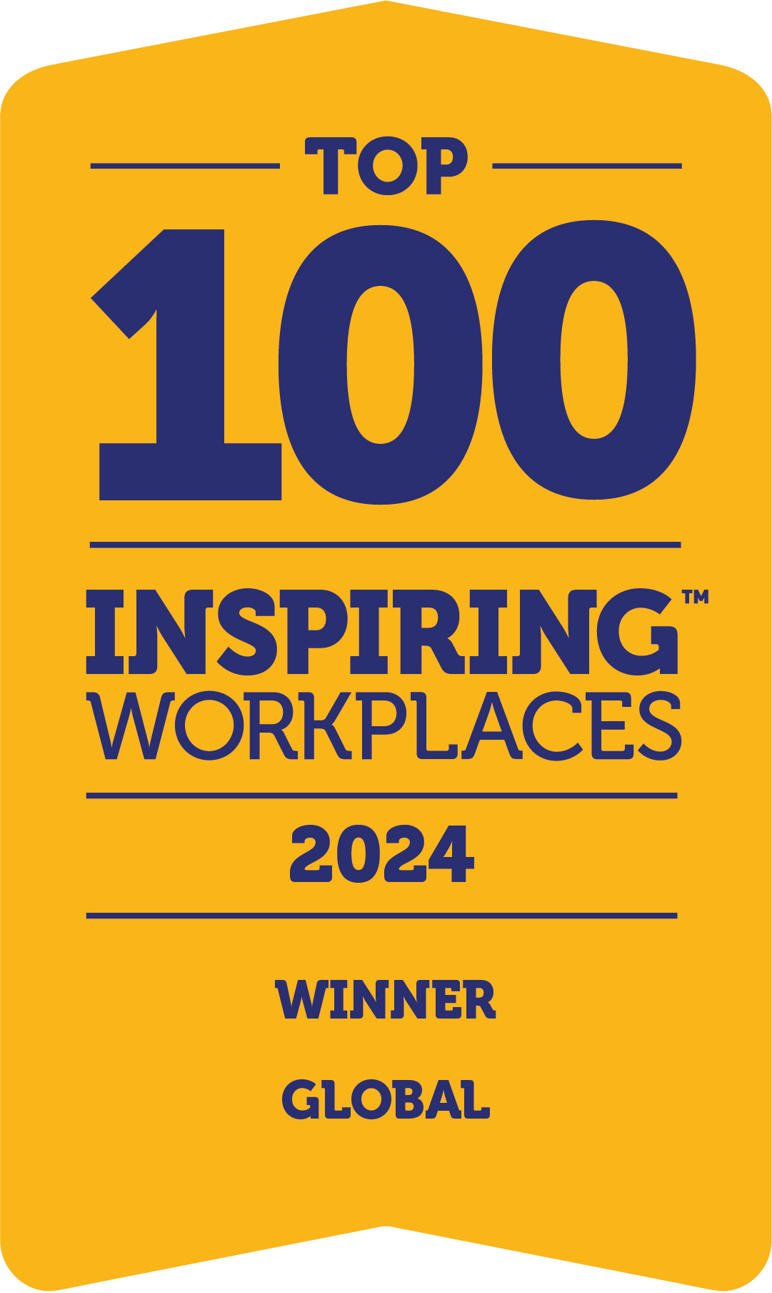 2024 Global Top 100 Inspiring Workplaces