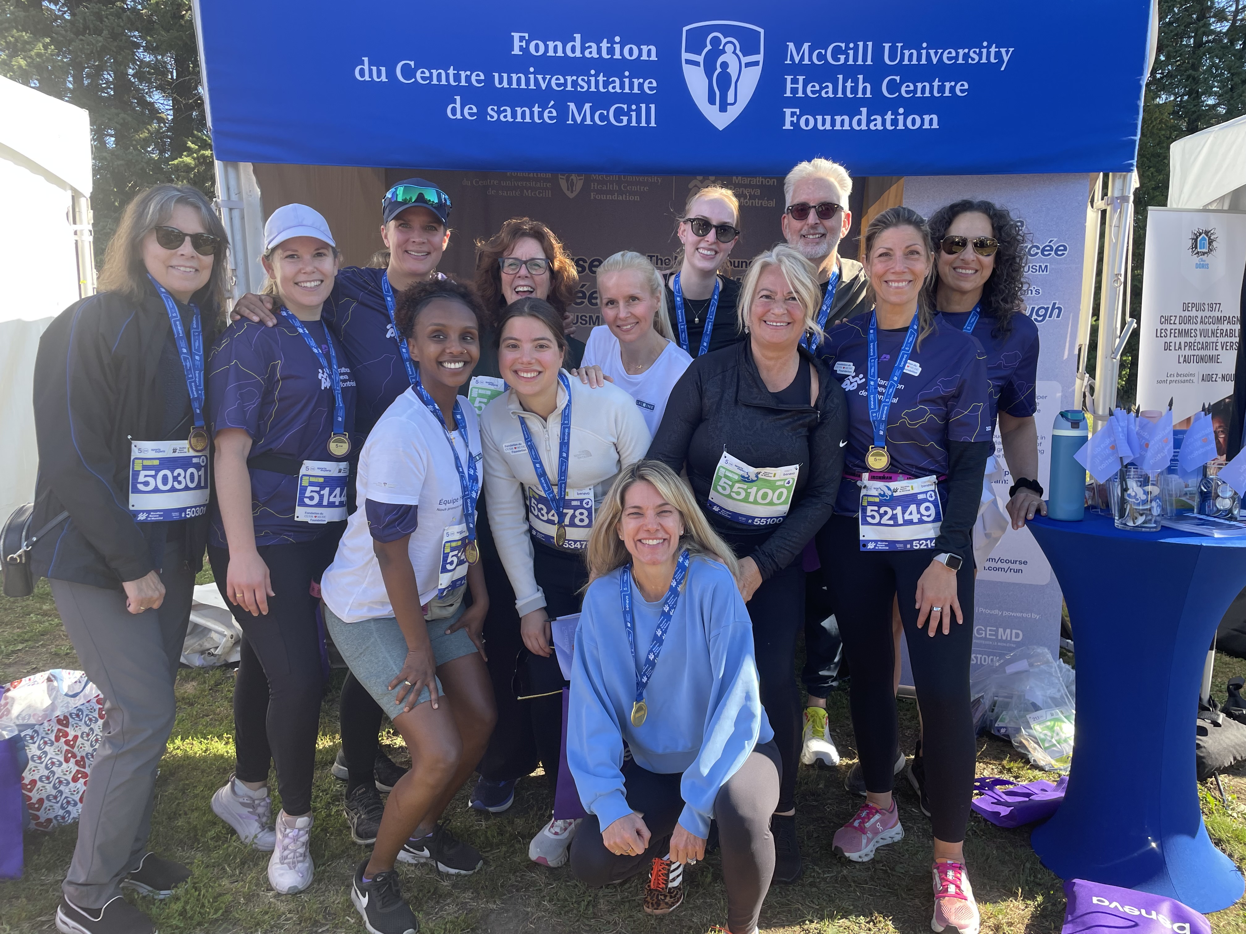 The MUHC Foundation’s Inaugural Breakthrough Run Wins Big at the Montreal Marathon