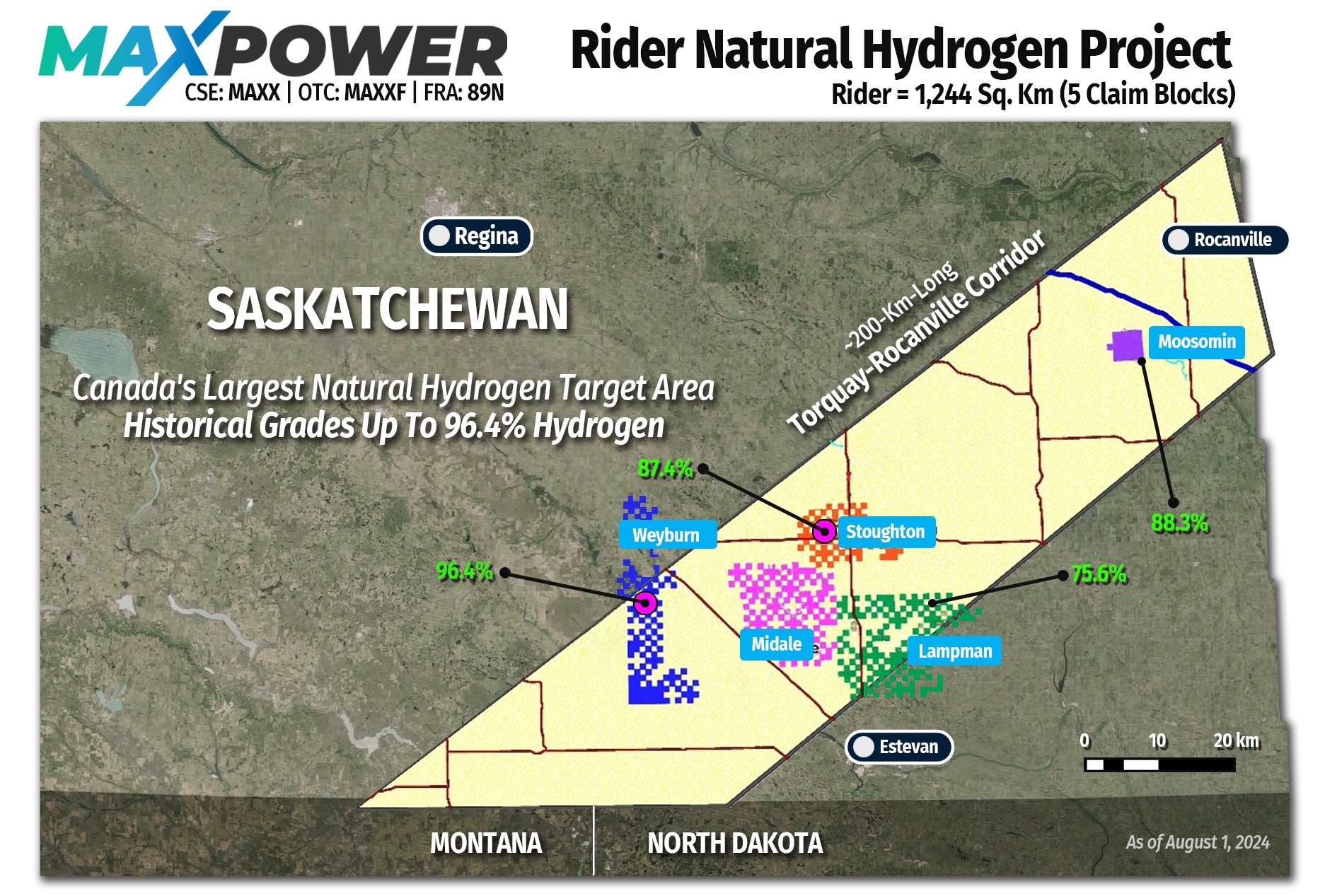 MAX Power Mining_Rider Natural Hydrogen Project Sask