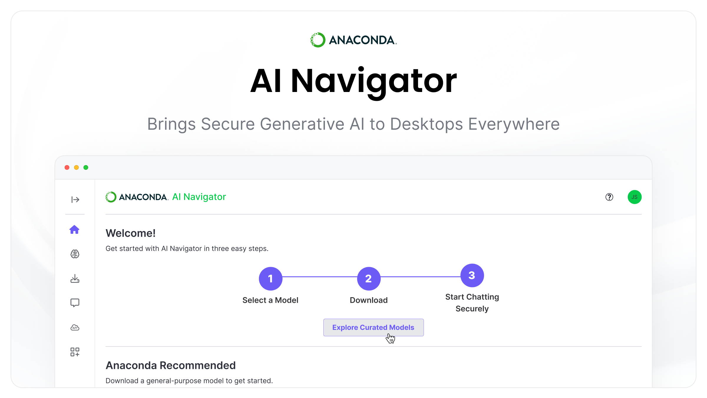 Access 200+ AI models securely: Boost efficiency and protect data using AI Navigator on your desktop