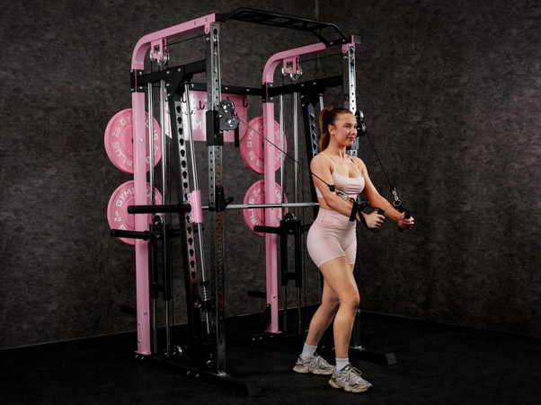 Gym Plus Launches Icon, a Compact Functional Trainer With Dual Cables and Smith Machine