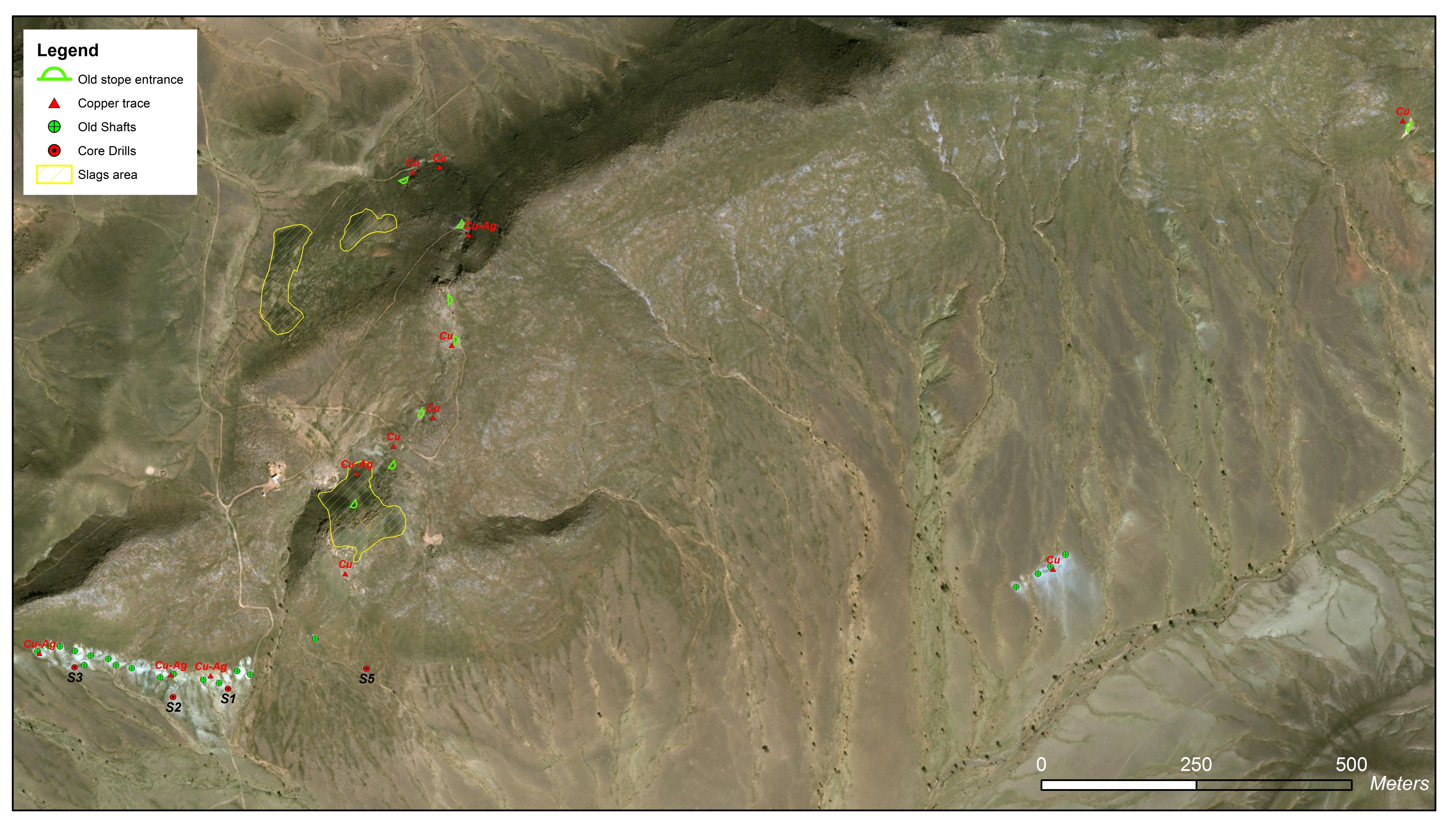 Figure 1 - Silver Hill Global Map