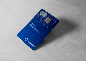 The sleek, contactless metal card is paired with a powerful digital purchasing experience.
