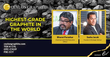 Ceylon Graphite Corp.: Media Snippet