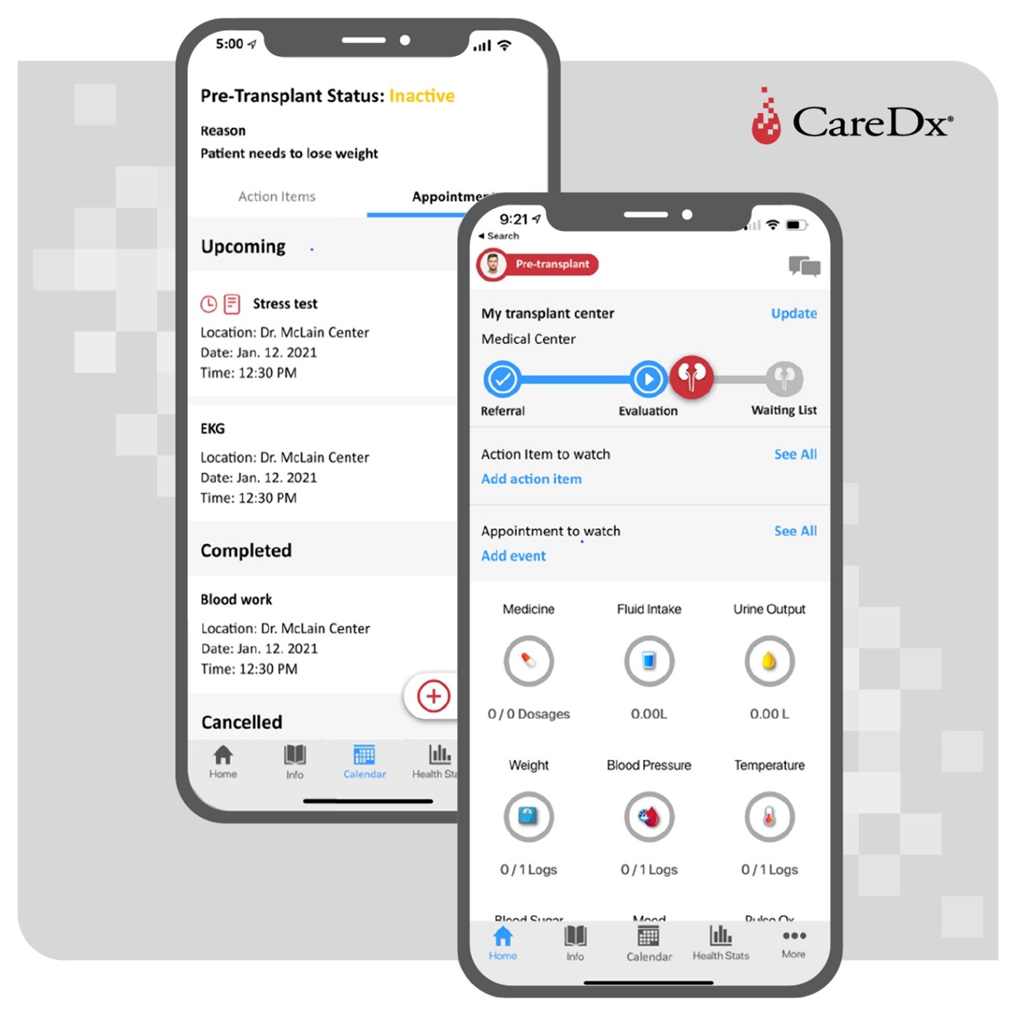 CareDx AlloCare transplant app