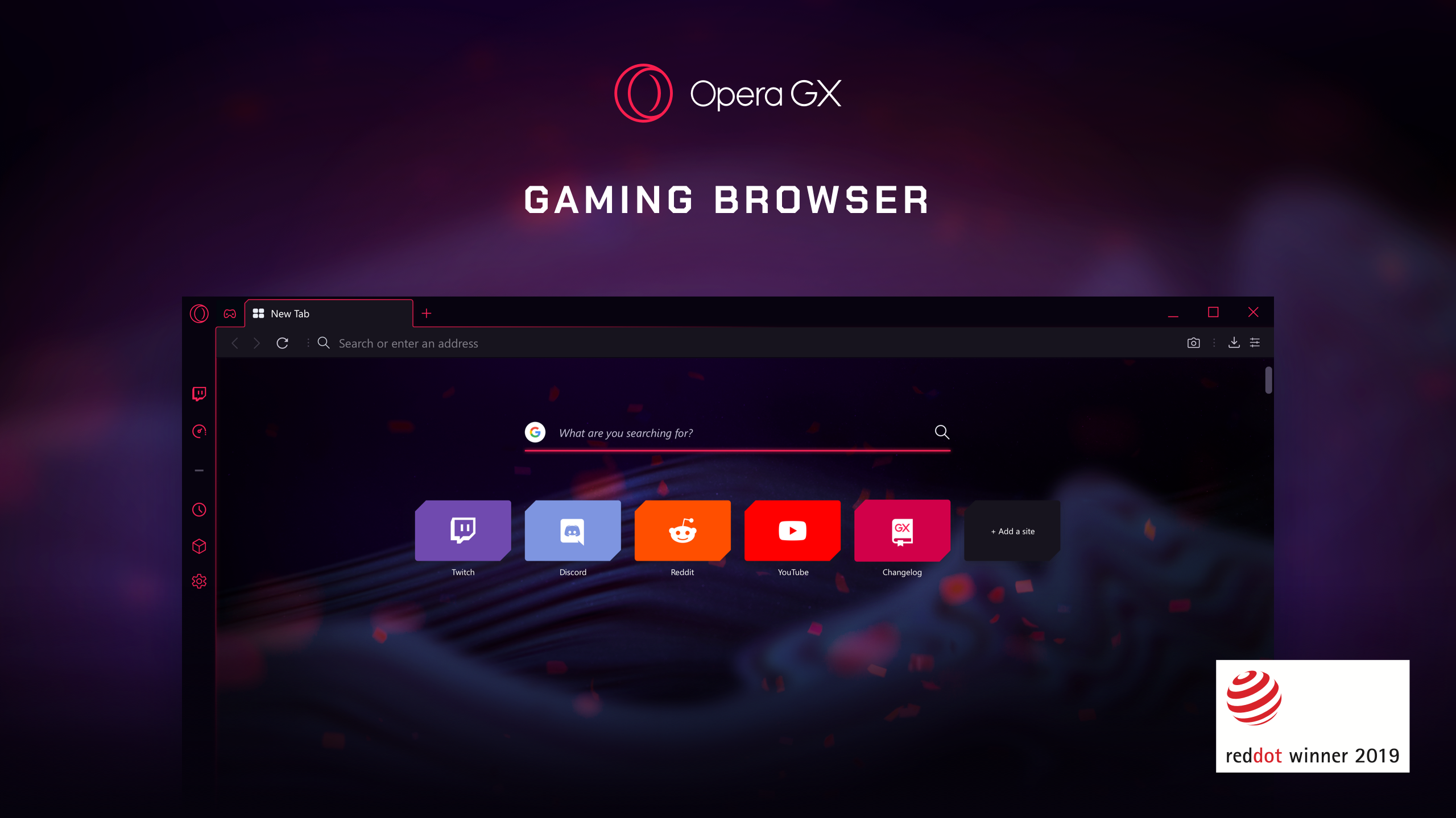 Opera GX - the world's first gaming browser