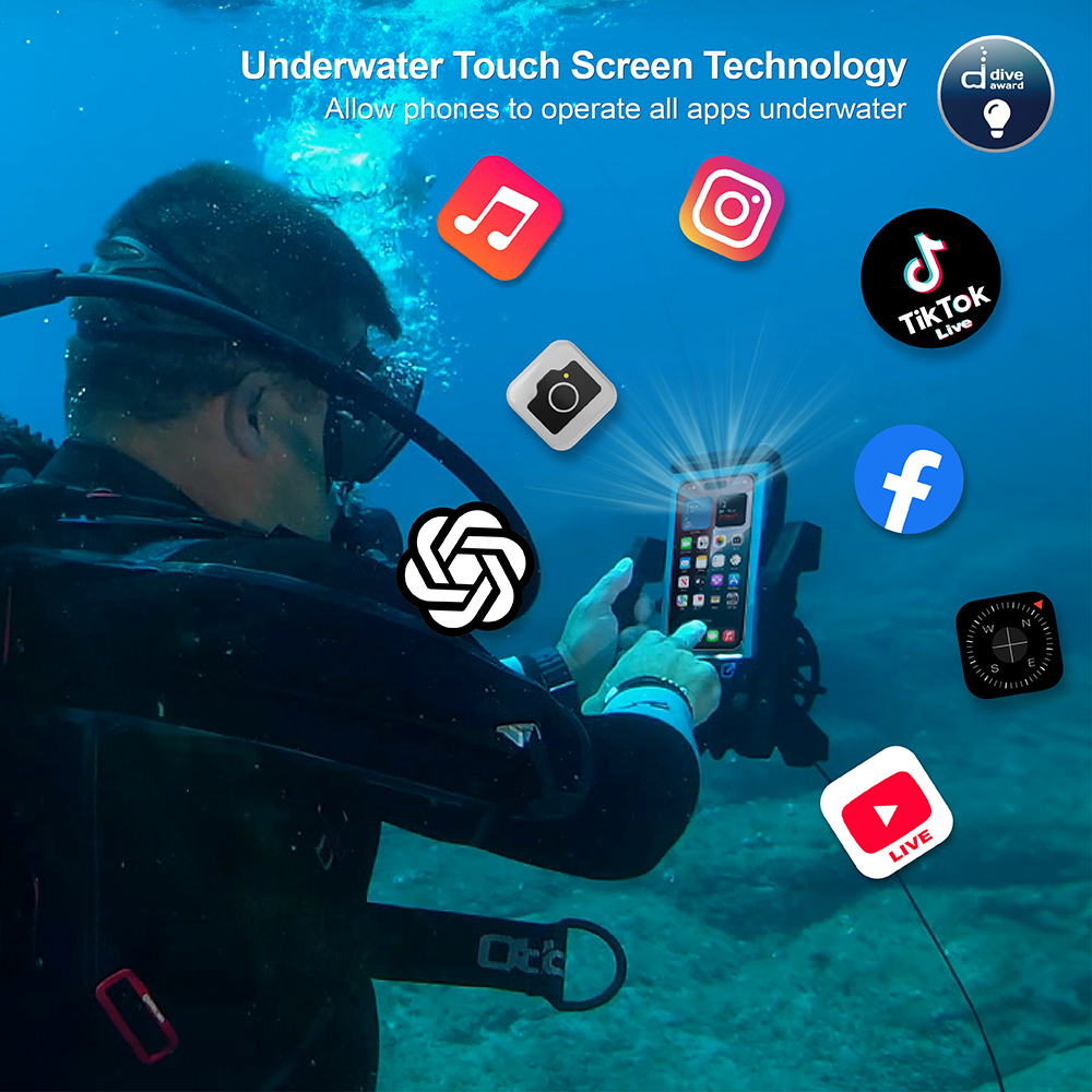 DIVEVOLK'S Underwater Touch Screen Technology