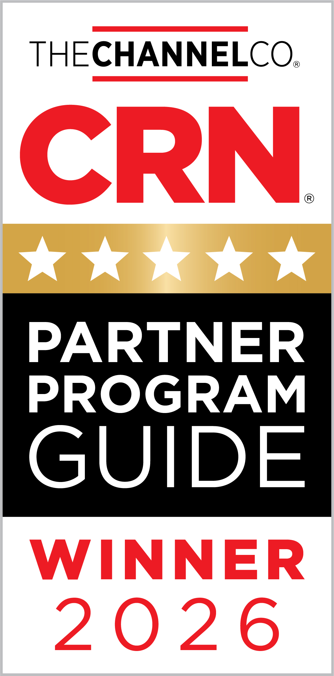 CRN26 Partner Program Guide 5-Star Rating