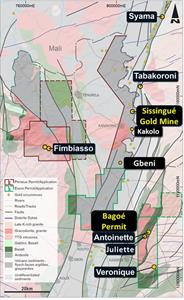 Sissingué Gold Project - Regional Geology, Permits and Prospects