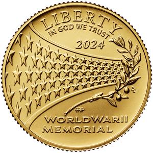 Greatest Generation Five-Dollar Gold Coin