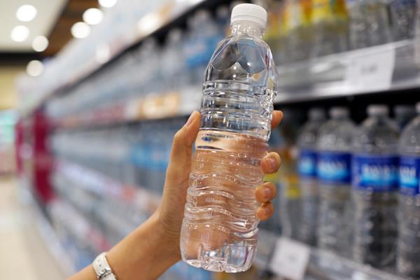 Bottled water packaging preference: 100% recyclable PET plastic