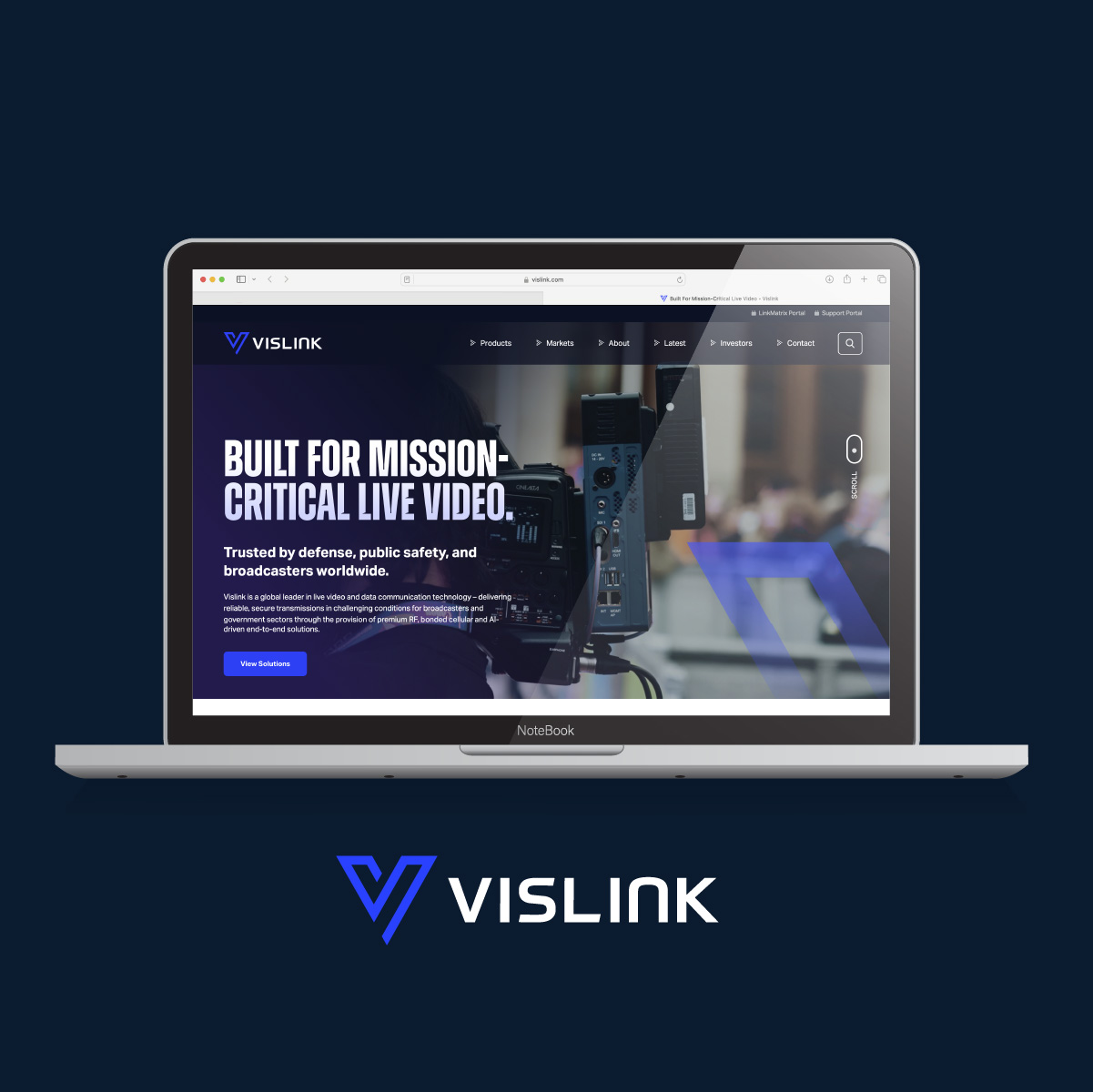 Vislink New Website and Rebrand 1