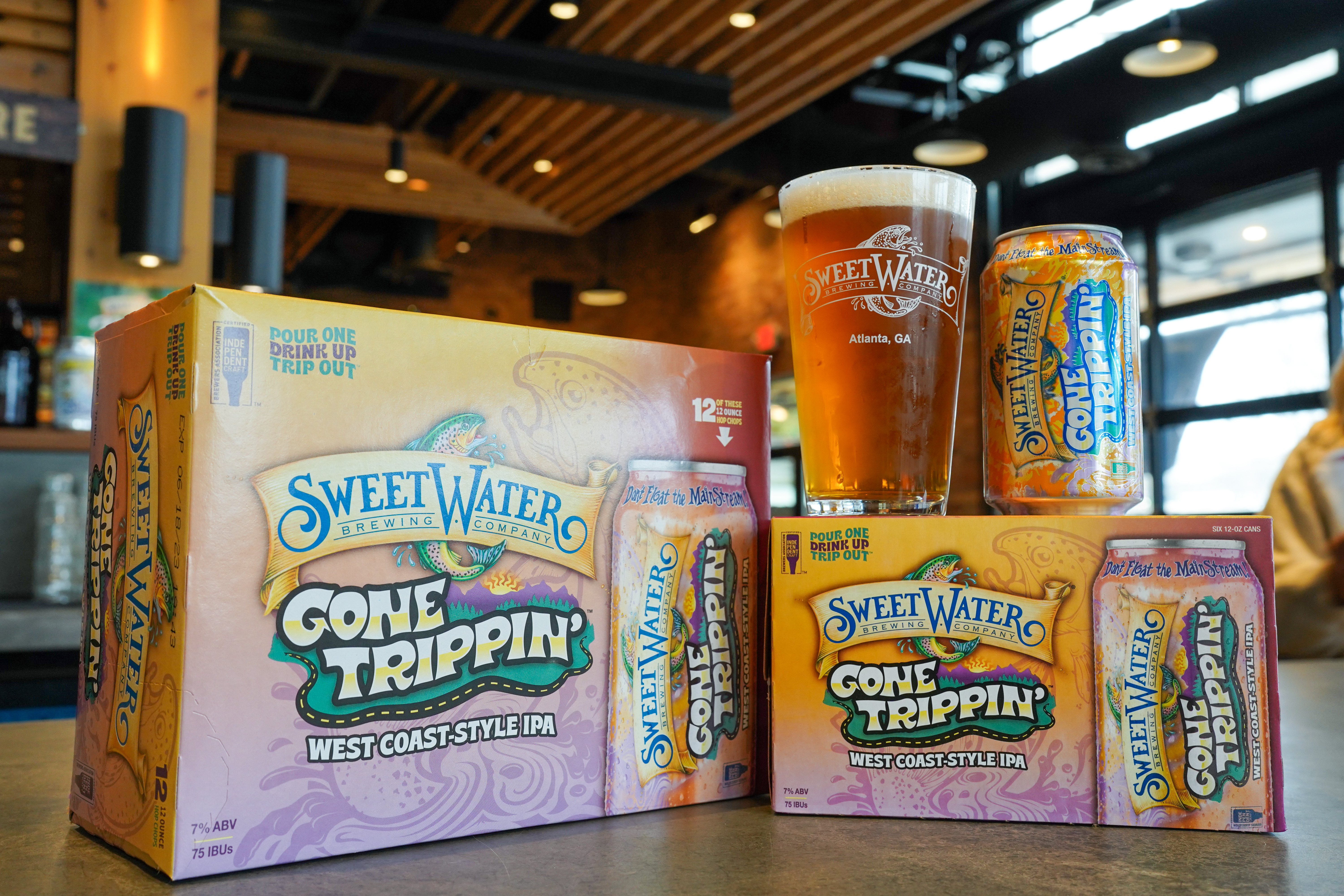 New SweetWater Brewing Company's Newest Addition to its Year-Round Lineup: Gone Trippin'