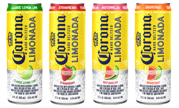 Corona Hard Seltzer Limonada Flavors - All Cans 