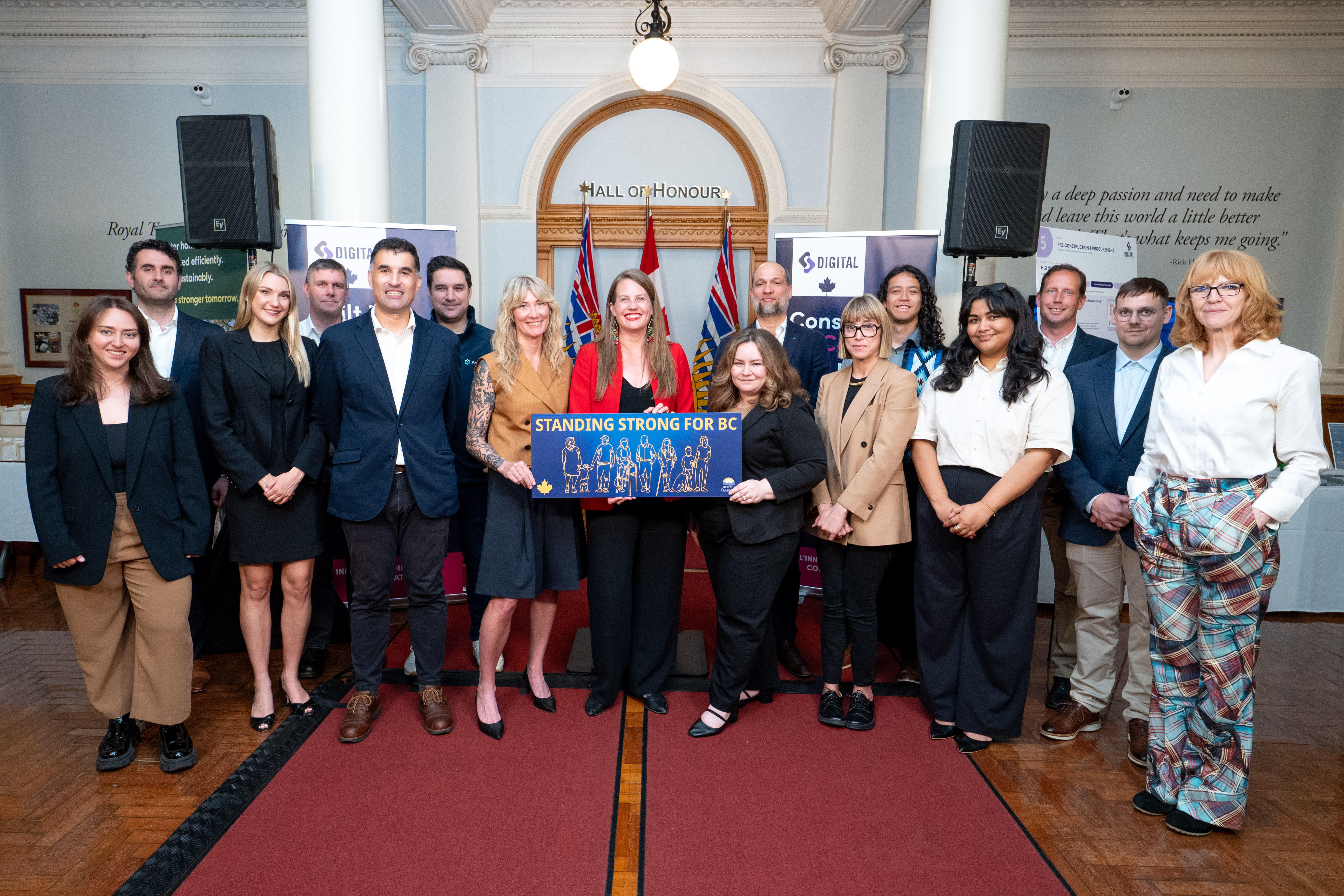 DIGITAL showcases how made-in-BC innovations are helping build homes faster through its Housing Innovation Growth Program at the BC Legislature.