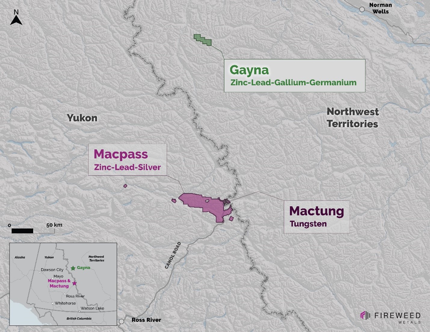 Fireweed Identifies Drill Targets at the Gayna Project, NWT - 新浪香港