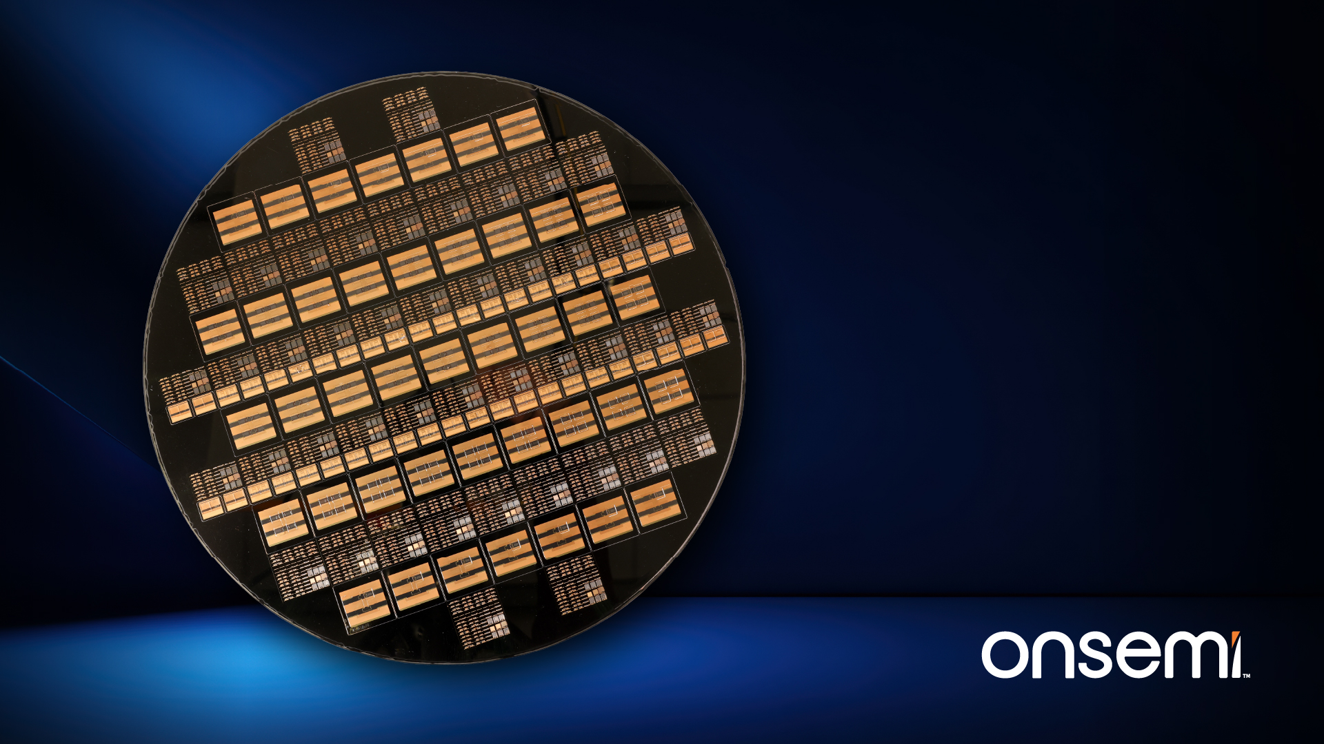 onsemi Embedded Power Platform Wafer