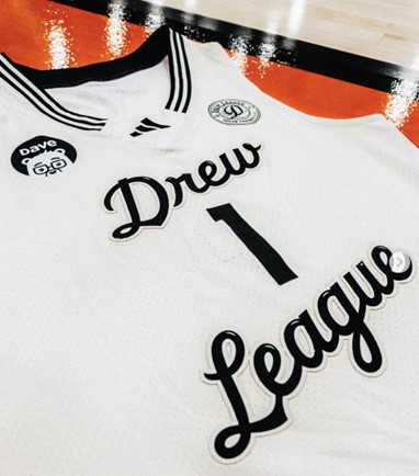 Dave will now be prominently featured on all 2024 Drew League Jerseys